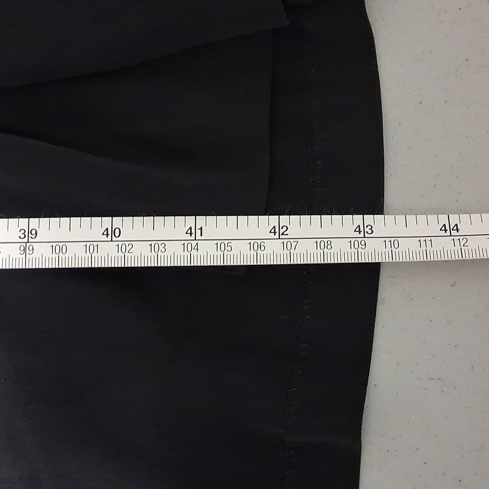 Diane Von Furstenberg Black Collared Midi Wrap Dress - Picture 11 of 16